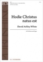 David Ashley White, Hodie Christus natus est SATB Chorus and Organ Klavierauszug