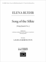 Elena Ruehr, String Quartet No. 2 - Song of the Silkie High Baritone and String Quartet Klavierauszug