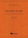 Juliana Hall, Death's Echo Baritone Voice and Piano Buch