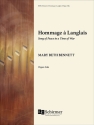 Mary Beth Bennett, Hommage  Langlais: Song of Peace in a Time of War Orgel Buch