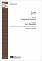 Stephen Chatman_Sara Teasdale, Joy SATB and Piano Chorpartitur