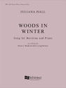 Juliana Hall_Henry Wadsworth Longfellow, Woods in Winter Baritone and Piano Klavierauszug