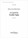 William Bergsma, A Carol on Twelfth Night Orchestra Partitur