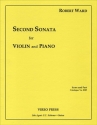 Robert Ward, Second Sonata for Violin and Piano Violine und Klavier Buch