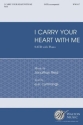 Jonathan Reid, I Carry Your Heart With Me SATB and Piano Choral Score