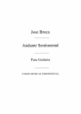 Andante Sentimental (Balaguer) Guitar Gitarre Buch