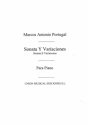 Sonata Y Variaciones Klavier Buch