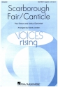 Scarborough Fair/Canticle for mixed chorus a cappella vocal score (en)