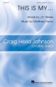 Matthew Recio, This Is My SSATB Choral Score