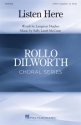Sally Lamb McCune, Listen Here SATB divisi a Cappella Choral Score