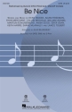 Be Nice SATB Choral Score