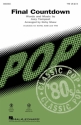 Final Countdown for male chorus (TTB) and piano chorus score