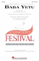 Baba Yetu for female chorus and piano with opt. instrumental accompaniment score