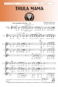 Thula Mama SSAA A Cappella Choral Score
