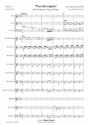 Wolfgang Amadeus Mozart, Voi che sapete Concert Band/Harmonie Partitur + Stimmen