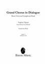 Eugne Gigout, Grand Chorus in Dialogue Brass Choir and Symphonic Band Partitur + Stimmen