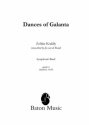 Zoltn Kodly, Dances of Galanta Concert Band/Harmonie Partitur + Stimmen
