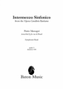 Pietro Mascagni, Intermezzo Sinfonico Concert Band/Harmonie Partitur + Stimmen