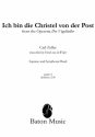 Carl Zeller, Ich bin die Christel von der Post Soprano and Symphonic Band Partitur + Stimmen