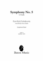 Pyotr Ilyich Tchaikovsky, Symphony nr. 5 E minor Concert Band/Harmonie Partitur + Stimmen