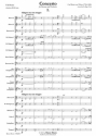 Carl Maria von Weber, Concerto for Bassoon and Orchestra Bassoon and Symphonic Band Partitur + Stimmen