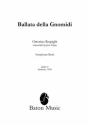 Ottorino Respighi, Ballata delle Gnomidi Concert Band/Harmonie Partitur + Stimmen