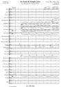 Georges Bizet, Au fond du temple saint Tenor, Baritone and Symphonic Band Partitur + Stimmen
