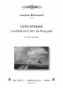Lass blind mich, Herr, die Wege gehn fr gem Chor (SABar) und Orgel Chorpartitur