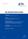 Die Musikforschung, Heft 3/2017  magazine
