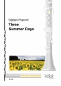 Three Summer Days f�r Klarinette in B und Klavier