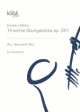 15 leichte �bungsst�cke op.33/1 f�r Saxophon