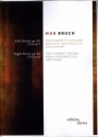 8 St�cke op.83 f�r Klarinette, Viola und Klavier Partitur und Stimmen