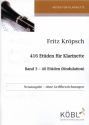 416 Et�den Band 3 - 40 Et�den (Modulation) f�r Klarinette