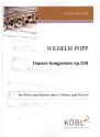 Danses hongroises op.308 f�r 1-2 Fl�ten und Klavier Partitur und Stimmen