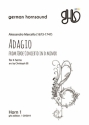 Marcello, Allesandro (arr. Christoph E) Adagio from Oboe Concerto in d-minor fr 4 Hrner (4 horns)