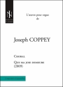 Joseph Coppey, Que ma joie demeure orgue seul (avec pdalier) partition