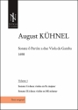 August Khnel, Sonate  partite a due viola da gamba (volume 1) 2 basses de viole et continuo facultatif Conducteur + 3 parties spares