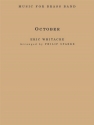 Eric Whitacre, October Brass Band Score