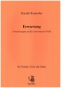 Erwartung - Erinnerung an die Adventszeit 1944 fr Violine, Viola und Orgel Stimmen