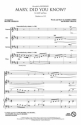 Mary, Did You Know? SAB Choral Score
