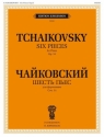 Pyotr Ilyich Tchaikovsky, 6 Pieces, Op. 51 Piano