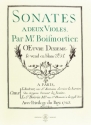 Boismortier Sonates a deux Violes op.10