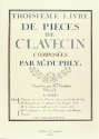 Duphly Pieces de Clavecin III