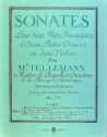 Telemann Sonates pour deux Flutes / Violons
