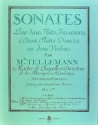 Telemann Sonates pour deux Flutes / Violons