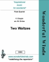 Chopin, F, Two Waltzes 4 Flutes