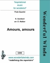 Gombert, N., Amours, amours 4 Flutes