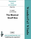 Liadov, A., The Musical Snuff Box 3 Flutes
