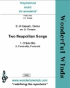 di Capua/Denza, Two Neapolitan Songs 3 Flutes