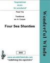Traditional, Four Sea Shanties 3 Flutes